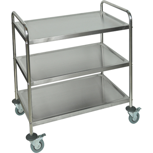 Chariot &agrave; tablettes, 3 Tiers, 21" la x 37" h x 23-1/2" p, Capacit&eacute; 200 lb OSI Industrial Sales