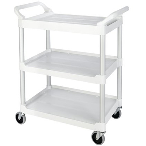Service Utility Cart, 3 Tiers, 33" x 37" x 18", 200 lbs. Capacity OSI Industrial Sales