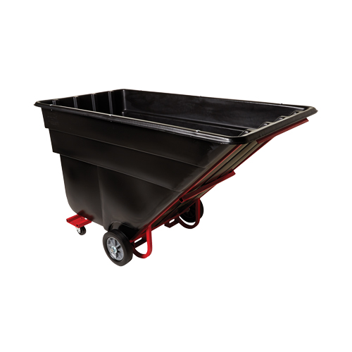 Tilt Truck, Polyethylene, 1-1/2 cu. yd., 1200 lbs. Load Capacity OSI Industrial Sales