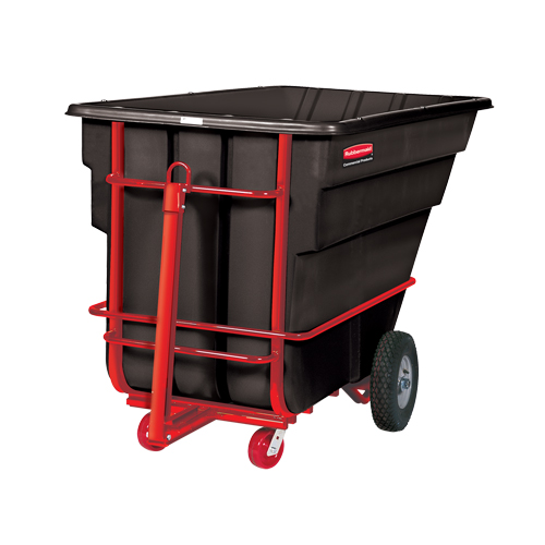 Tilt Truck, Polyethylene, 1-1/2 cu. yd., 2100 lbs. Load Capacity OSI Industrial Sales