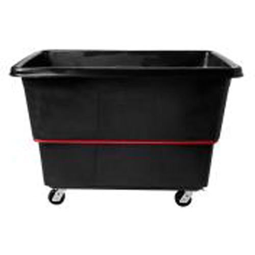Heavy-Duty Utility Truck, Black Recycled Plastic, 59"/34-5/8" L x 34"/59-1/64" W x 42-1/16"/42-7/8" H, 27 cu. ft. Volume, 1200 lbs. Capacity OSI Industrial Sales