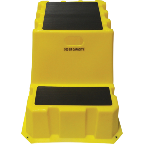 Escabeaux emboîtables industriels, 2 marches, 33" x 25-3/4" x Hauteur 24" OSI Industrial Sales