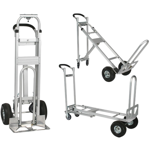 Diables &agrave; 3 positions Spartan III, Aluminium, Capacit&eacute; 750 lb OSI Industrial Sales