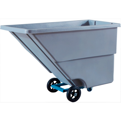 Tilt Truck, Polyethylene, 0.625 cu. yd., 500 lbs. Load Capacity OSI Industrial Sales
