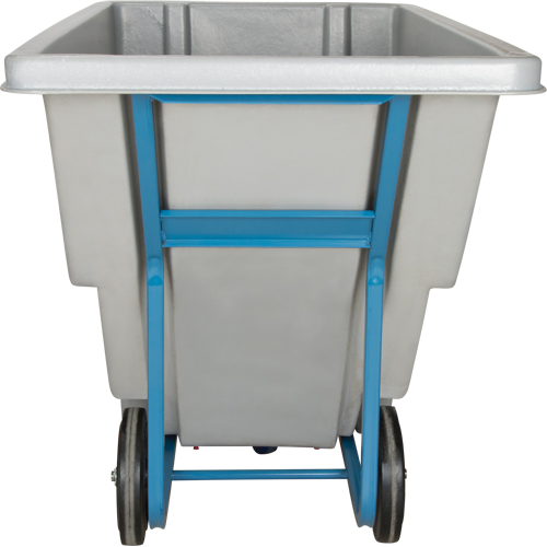 Tilt Truck, Polyethylene, 0.625 cu. yd., 850 lbs. Load Capacity OSI Industrial Sales