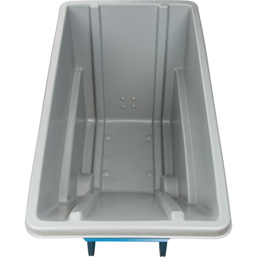Tilt Truck, Polyethylene, 0.625 cu. yd., 850 lbs. Load Capacity OSI Industrial Sales