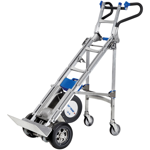 Liftkar&reg; Stair Climbing Hand Truck, Aluminum Frame, 22" W x 70" H, 725 lbs. Capacity OSI Industrial Sales