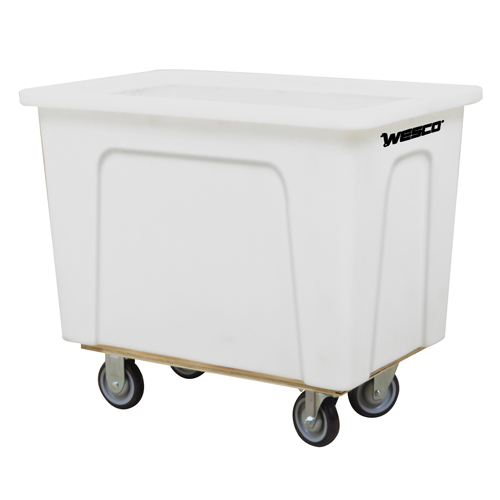 Box Truck, White Polyethylene, 35" L x 24" W x 30" H, 10 cu. Ft. Volume, 450 lbs. Capacity OSI Industrial Sales