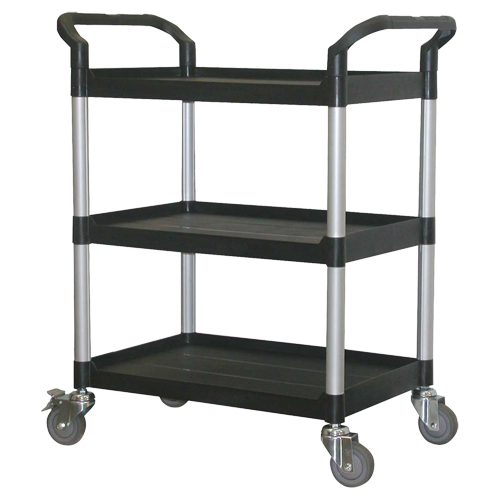 Chariot utilitaire, 3 tiers, 33-1/2" x 39-3/8" x 19", Capacit&eacute; 300 lb OSI Industrial Sales