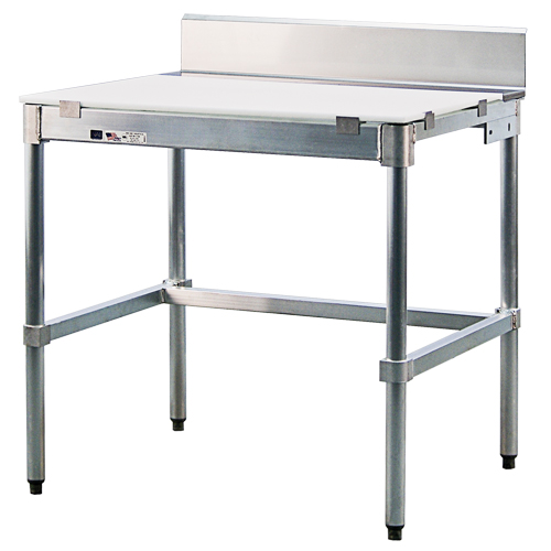 &eacute;tabli avec dessus en poly, 36" la x 24" p x 35-1/2" h, Capacit&eacute; 2000 lb OSI Industrial Sales