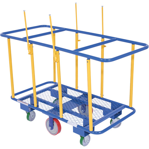 Chariot horizontal pour panneaux, 63-7/16" x 28-1/2" x 40-15/16", Capacit&eacute; 2000 lb OSI Industrial Sales
