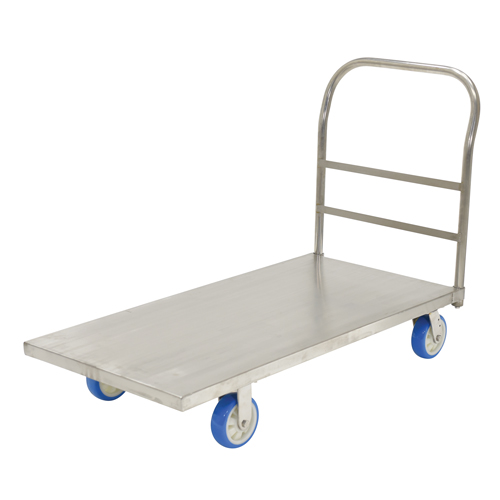 Platform Truck, 48" L x 24" W, 2000 lbs. Capacity, Polyurethane Casters OSI Industrial Sales