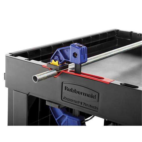 Heavy-Duty Adaptable Utility Cart, 2 Tiers, 17-3/4" x 36" x 46-1/5", 500 lbs. Capacity OSI Industrial Sales