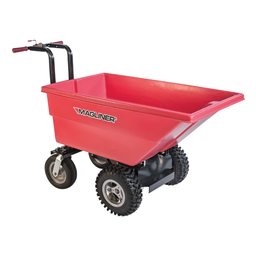 Motorized Tilt Truck, 6 pi³ Capacity, 40" H x 25" W x 56" D OSI Industrial Sales