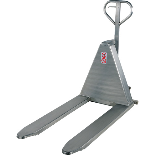 Pallet Lift Table, 45" L x 26-3/4" W, Stainless Steel, 2000 lbs. Capacity OSI Industrial Sales