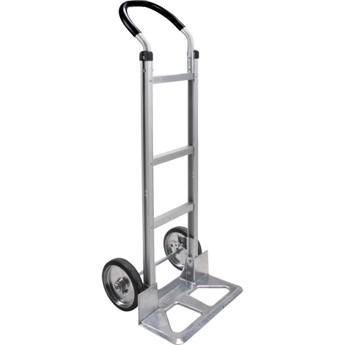 Knocked Down Hand Truck, Continuous Handle, Aluminum, 49-5/8" Height, 500 lbs. Capacity OSI Industrial Sales