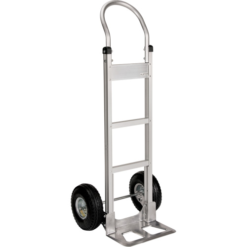 Knocked Down Hand Truck, Continuous Handle, Aluminum, 49-5/8" Height, 500 lbs. Capacity OSI Industrial Sales