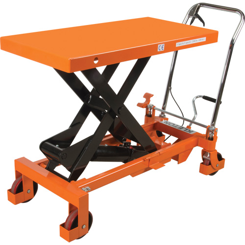 Hydraulic Scissor Lift Table, 40" L x 20 " W, Steel, 2200 lbs. Capacity OSI Industrial Sales