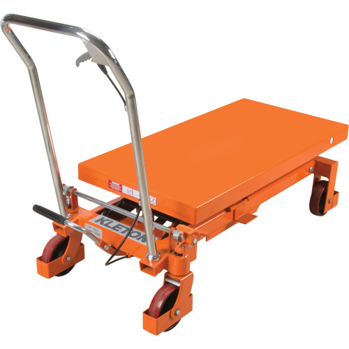 Hydraulic Scissor Lift Table, 40" L x 20 " W, Steel, 2200 lbs. Capacity OSI Industrial Sales