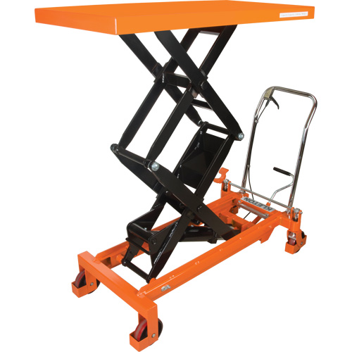 Hydraulic Scissor Lift Table, 48" L x 24" W, Steel, 1540 lbs. Capacity OSI Industrial Sales