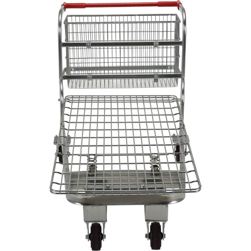 Chariot en treillis emboîtable, Acier, 28-3/4" x 37-1/16" x 59-5/8", Capacit&eacute; 275 lb OSI Industrial Sales