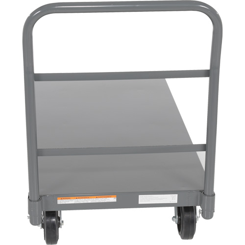 Chariot &agrave; plateforme, 48" lo x 24" la x Capacit&eacute; 2000 lb, Roues en Caoutchouc OSI Industrial Sales