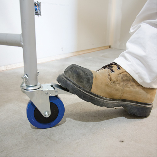 Mini roulette de 4" avec goupille verrouillable OSI Industrial Sales