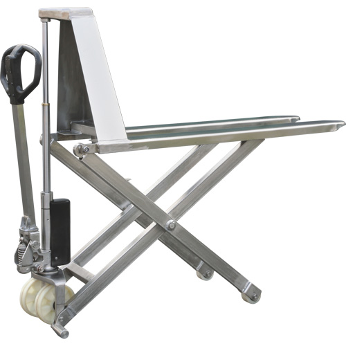 Eco Scissor Skid Lift, 45" L x 21" W, Stainless Steel, 2200 lbs. Capacity OSI Industrial Sales