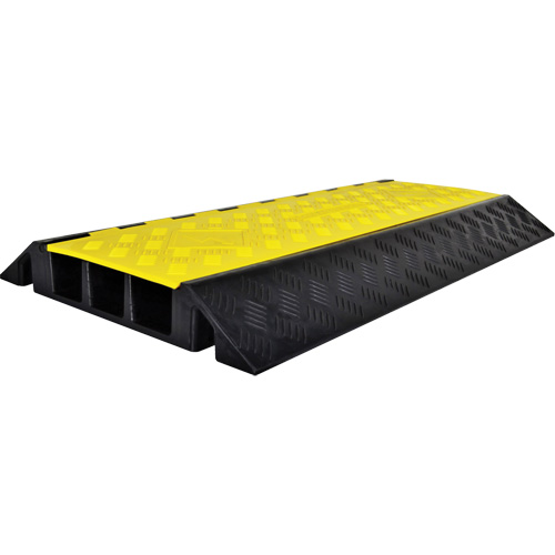 Protecteur de c&acirc;ble droit robuste Powerhouse, 3 canaux, 36" lo x 19,75" la x 3" h OSI Industrial Sales