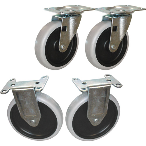 Flat Shelf Cart Caster Kit OSI Industrial Sales