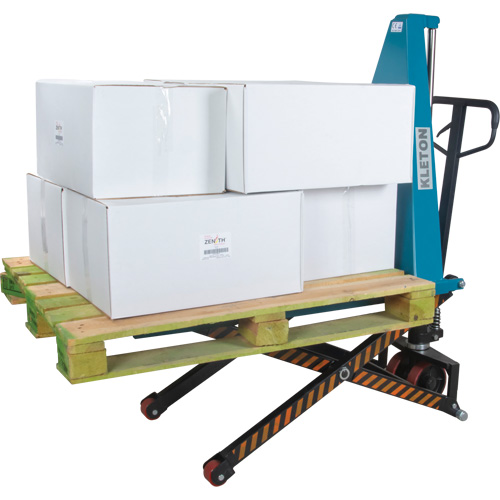 Manual Scissor Skid Lift, 45-1/4" L x 20-1/4" W, Steel, 3300 lbs. Capacity OSI Industrial Sales