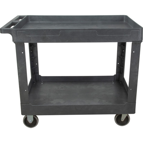 Utility Service Cart, 2 Tiers, 24-5/8" x 32-1/2" x 40", 550 lbs. Capacity OSI Industrial Sales