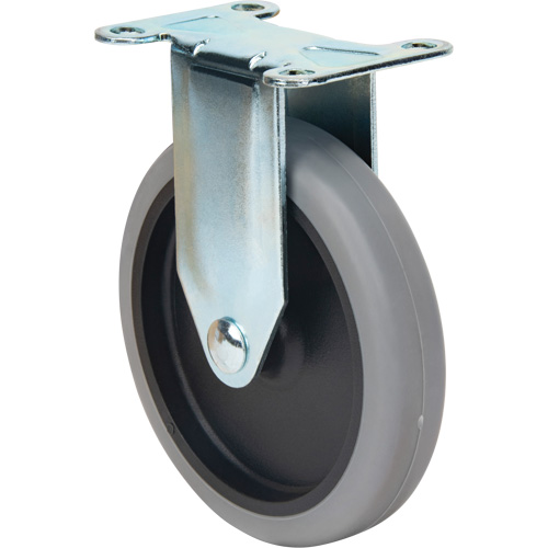 Ensemble de roulettes de rechange, 5" (127 mm), Caoutchouc TPR, 500 lb (226,7 kg) OSI Industrial Sales