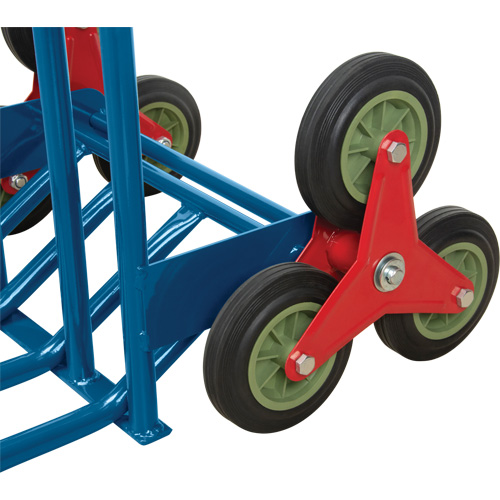 Stair Climbing Hand Truck, Steel Frame, 23-3/4" W x 45-5/8" H, 300 lbs. Capacity OSI Industrial Sales