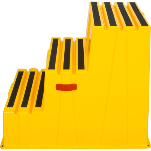 Escabeau industriel, 3 marches, 34-13/16" x 22-7/16" x Hauteur 28-1/2" OSI Industrial Sales