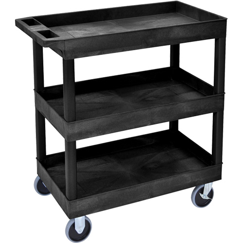 Tub Cart, 3 Tiers, 35-1/4" x 37-1/4" x 18", 375 lbs. Capacity OSI Industrial Sales