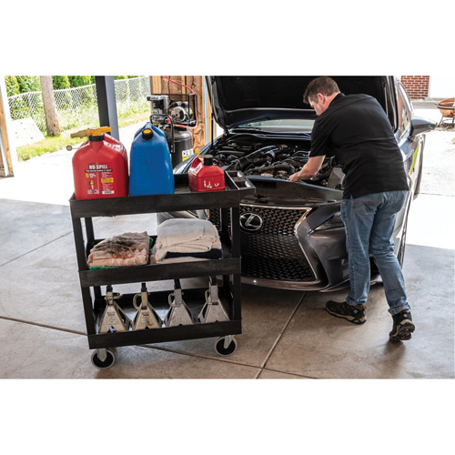 Tub Cart, 3 Tiers, 35-1/4" x 37-1/4" x 18", 375 lbs. Capacity OSI Industrial Sales