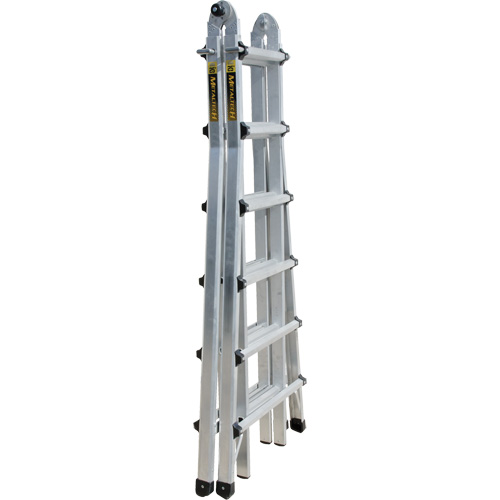 Telescoping Multi-Position Ladder, Aluminum, 300 lbs. OSI Industrial Sales