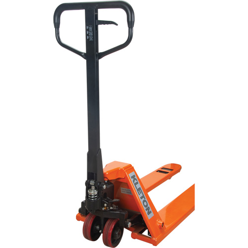 Low Profile Hydraulic Pallet Trucks, 48" L x 20.5" W, 3300 lbs. Cap. OSI Industrial Sales