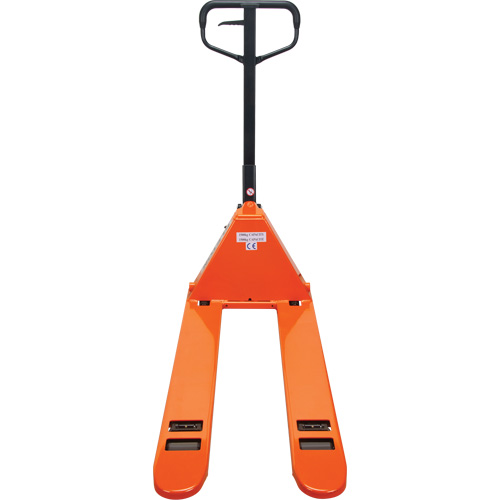 Low Profile Hydraulic Pallet Trucks, 48" L x 20.5" W, 3300 lbs. Cap. OSI Industrial Sales