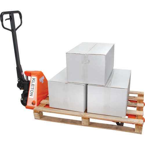 Low Profile Hydraulic Pallet Trucks, 48" L x 20.5" W, 3300 lbs. Cap. OSI Industrial Sales
