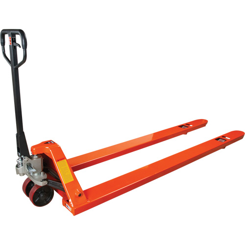 8' Long Fork Hydraulic Pallet Trucks, 96" L x 27" W, 4400 lbs. Capacity OSI Industrial Sales