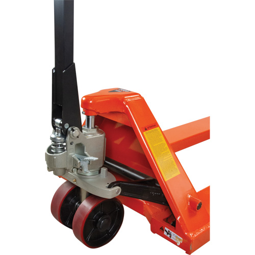8' Long Fork Hydraulic Pallet Trucks, 96" L x 27" W, 4400 lbs. Capacity OSI Industrial Sales