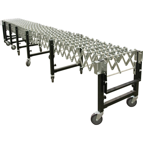 Convoyeur extensible, 23" la x 24' lo, Capacit&eacute; de 200 lb par pi lin. OSI Industrial Sales