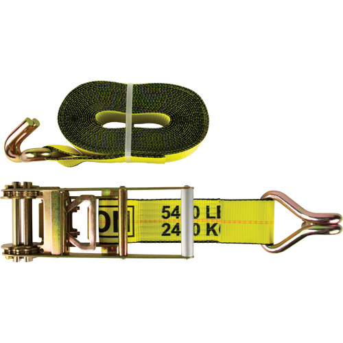 Tendeur d'arrimage pour treuil, Crochet en J, 30' , 3" , Charge d'utilisation max. 5400 lb (2449 kg) OSI Industrial Sales