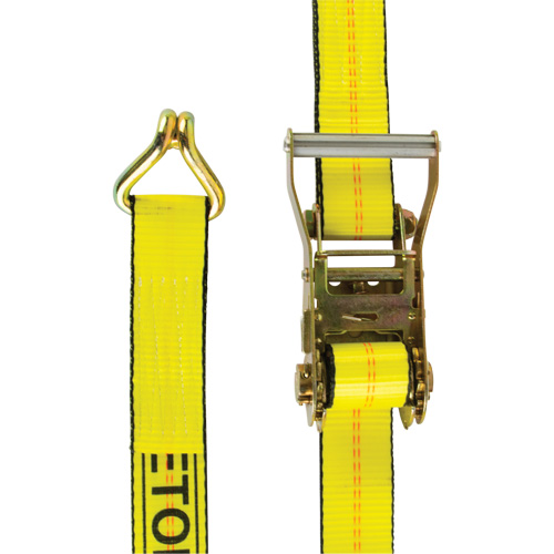 Tendeur d'arrimage pour treuil, Crochet en J, 30' , 2" , Charge d'utilisation max. 3335 lb (1512 kg) OSI Industrial Sales