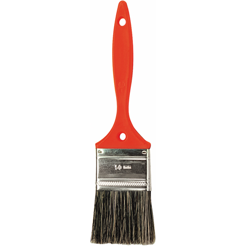 Pinceau Go, Soies naturelles, Manche Plastique, Largeur de 1" OSI Industrial Sales