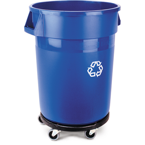 Contenant de collecte des d&eacute;chets recyclable Brute, Vrac, Plastique, 32 gal. US OSI Industrial Sales
