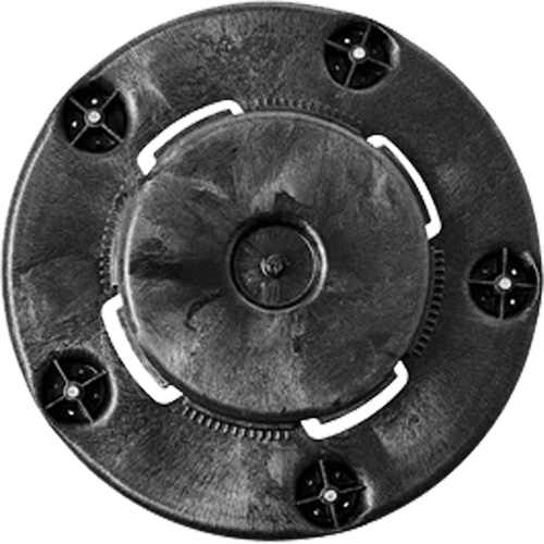 Brute&reg; Dolly, Polyethylene, Black, Fits: 20 - 55 US Gal. OSI Industrial Sales