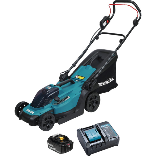 18V LXT Cordless Lawn Mower Kit, Push Walk-Behind, Battery Powered, 13" Cutting Width OSI Industrial Sales